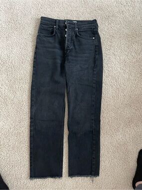 Frank & Eileen Black Monaghan Straight-Leg Jeans